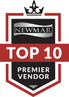 Gold Heat awarded Newmar Top 10 premier vendor