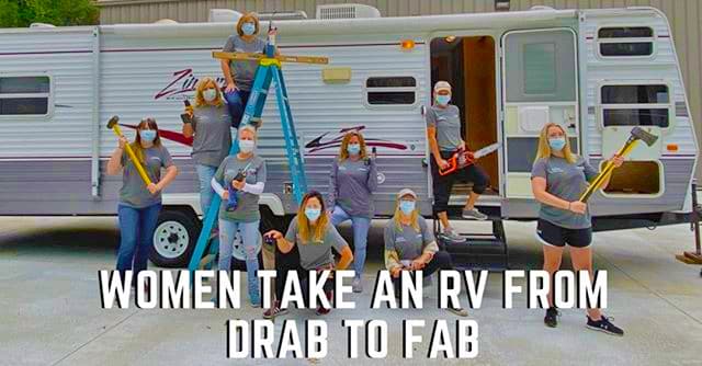 Gold Heat Sponsors RVWA Drab-to-Fab RV Remodeling Project