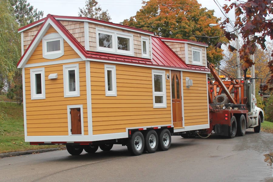How big can your tiny house on wheels be on the road?